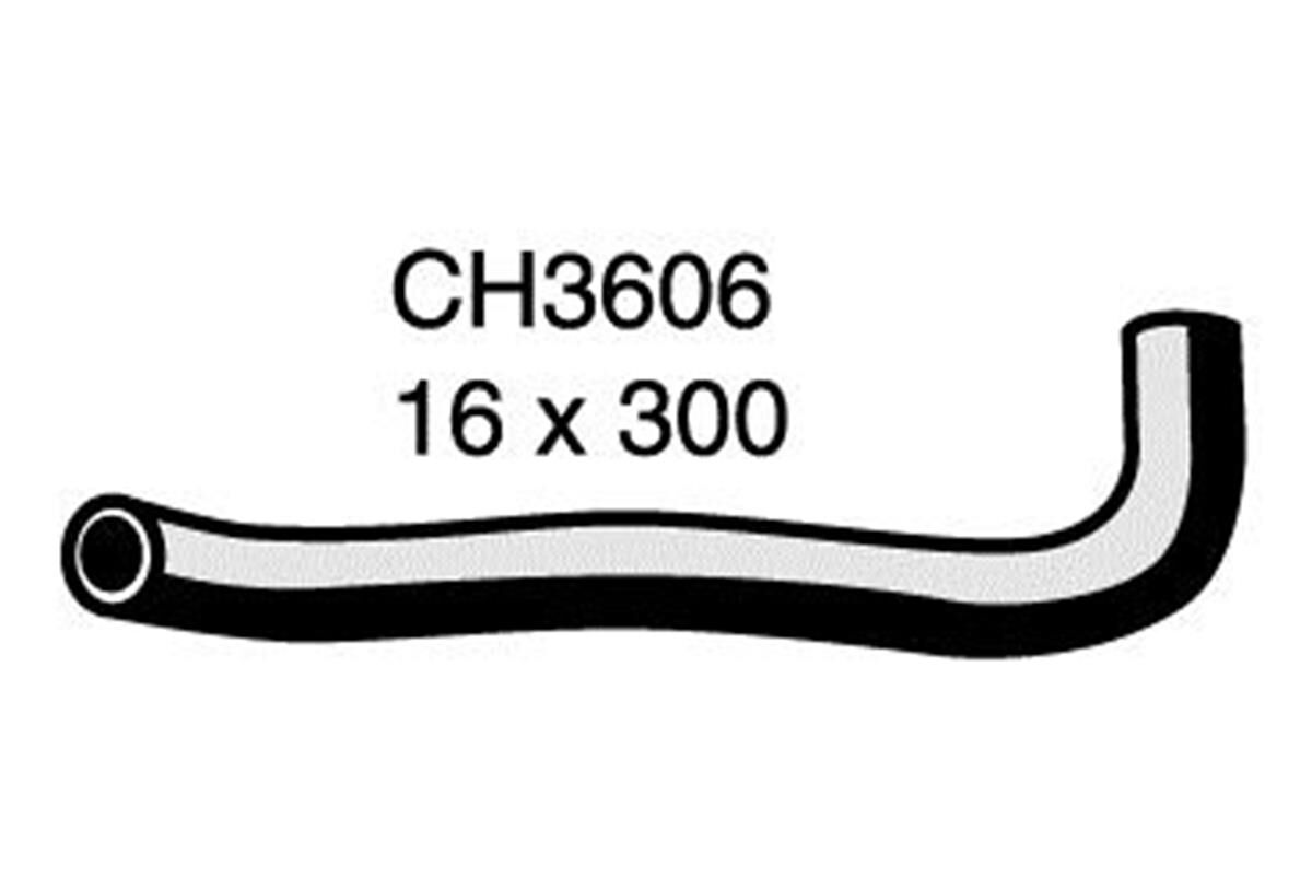 Heater Hose  - HOLDEN RODEO TF - 2.6L I4  PETROL - Manual & Auto, , scaau_hi-res