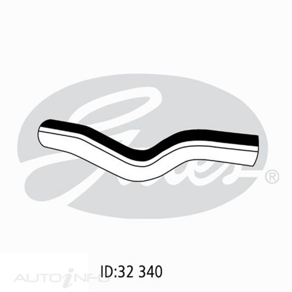 05-1968 GATES RADIATOR HOSE, , scaau_hi-res