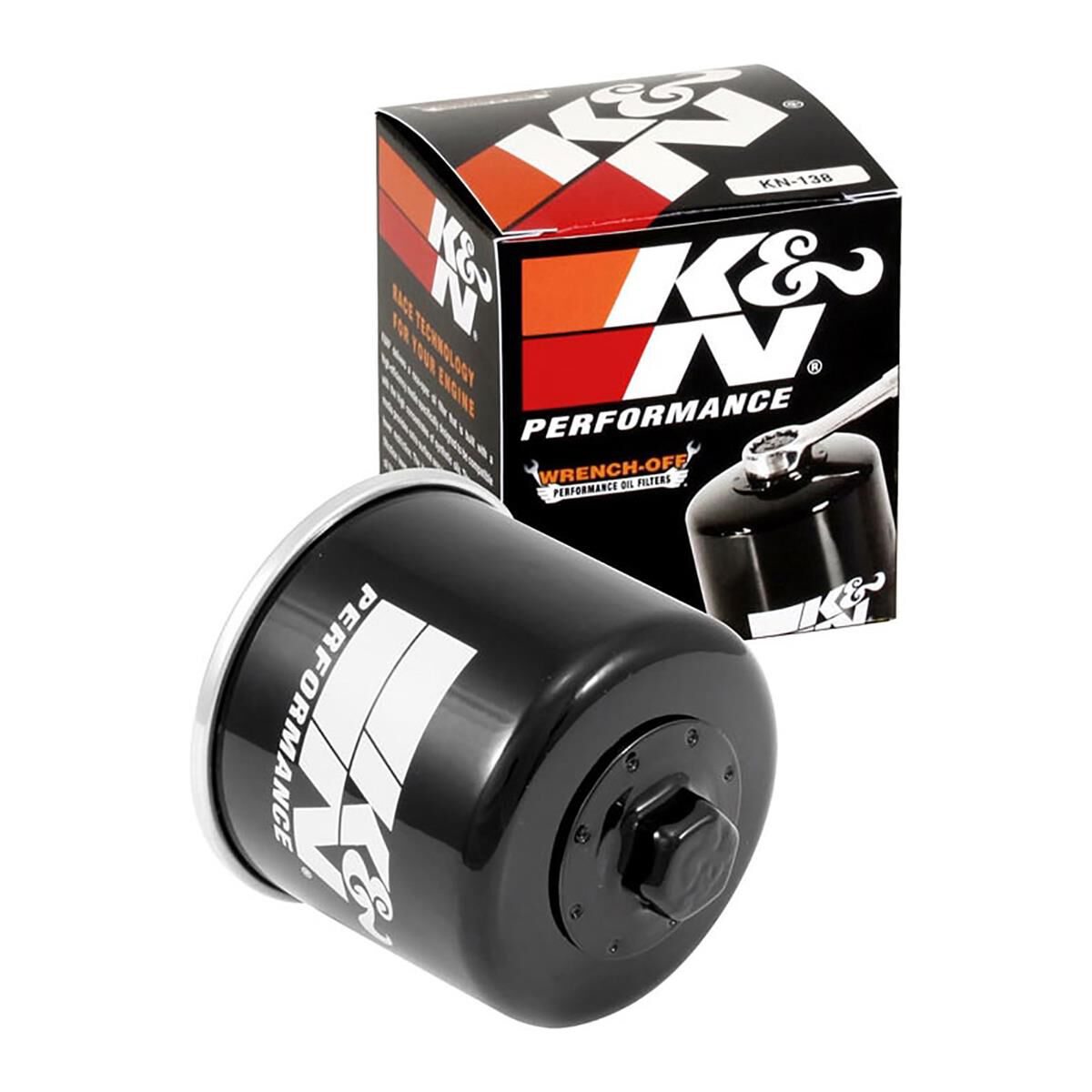 K&N OIL FILTER KN-138, , scaau_hi-res