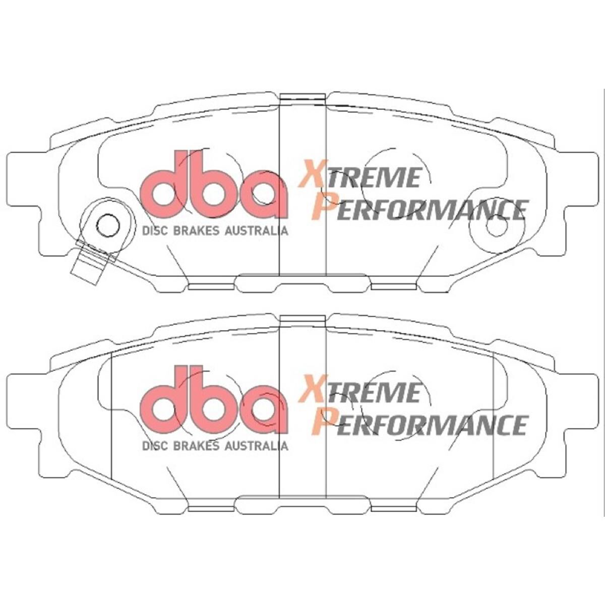 DBA XP PERFORMANCE BRAKE PADS Description Subaru 2003-2014, Toyota 86 GT R, , scaau_hi-res