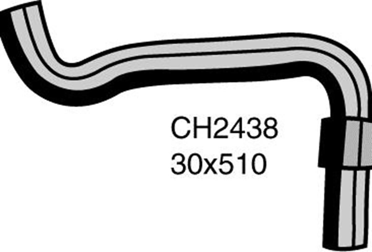 Radiator Lower Hose  - TOYOTA CELICA ST162R - 2.0L I4  PETROL - Manual & Auto, , scaau_hi-res