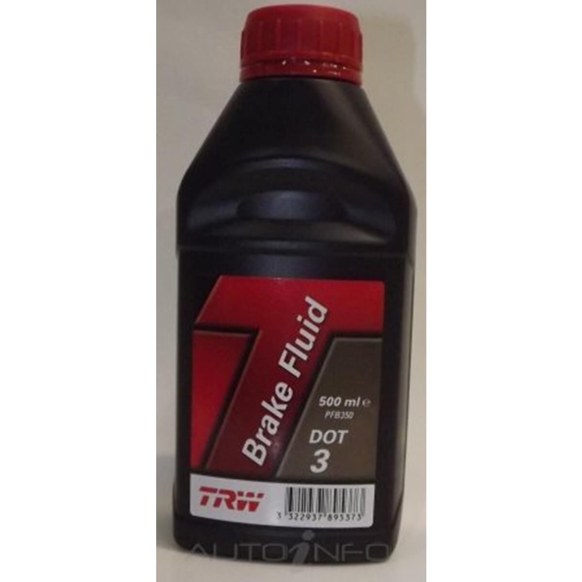 TRW DOT 3 BRAKE FLUID 500ML, , scaau_hi-res