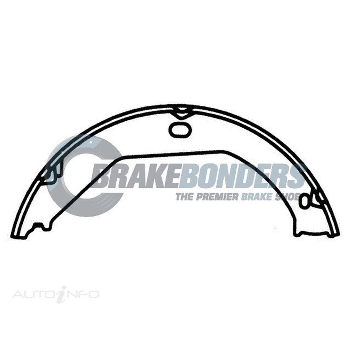 Brake Shoes - Jeep Parking Brake 193.8mm, , scaau_hi-res