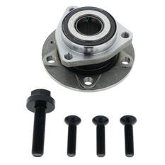 WHEEL BEARING KIT WITH ABS FRONT AUDI AUDI A3 VW GOLF 5 6 7 JETTA SKODA OCTAVI 1K0407621D, , scaau_hi-res