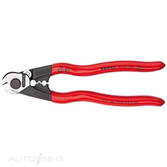 KNIPEX WIRE ROPE CUTTER 190MM, , scaau_hi-res