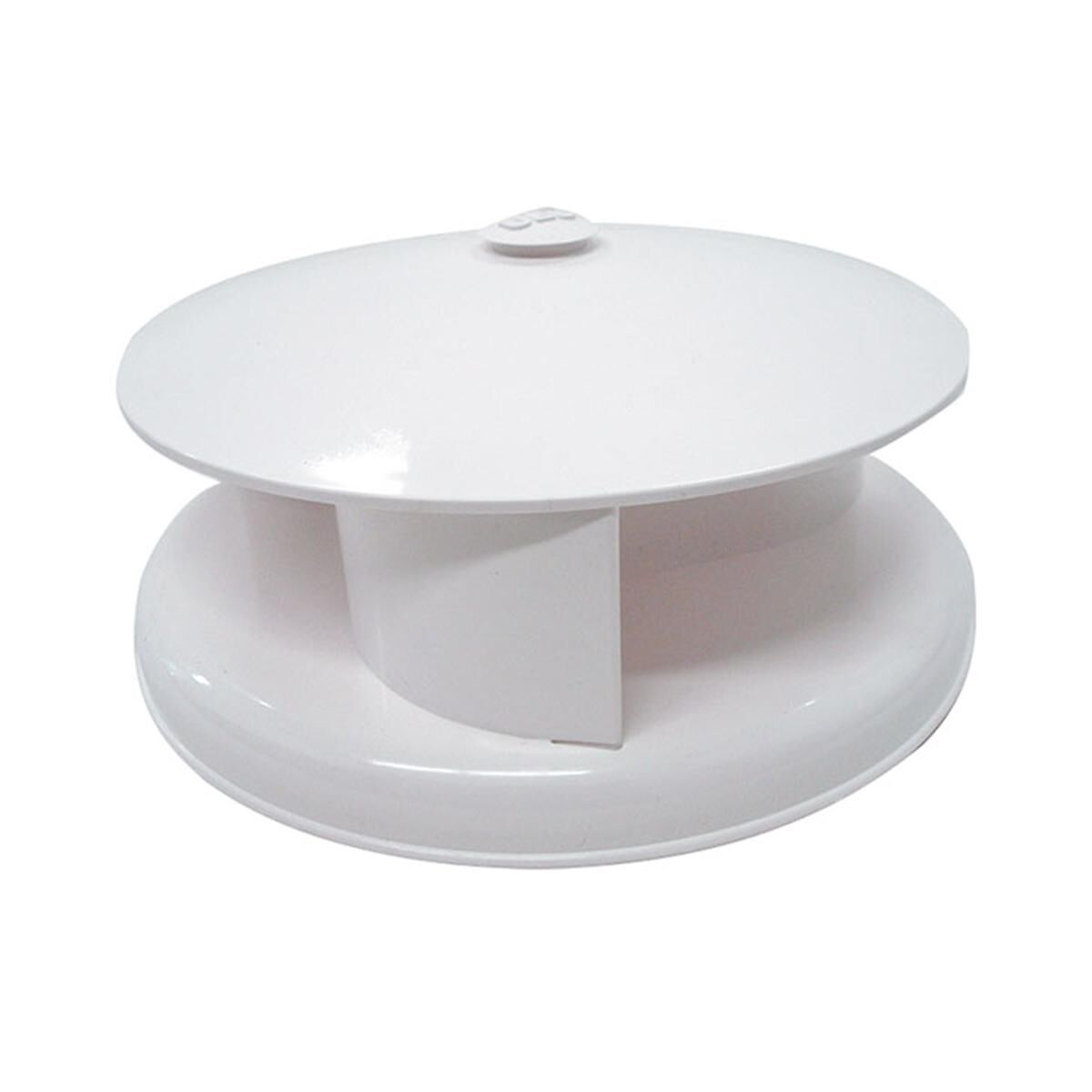 Sunrise Roof Vent Rotary 240mm Diameter Plastic White, , scaau_hi-res