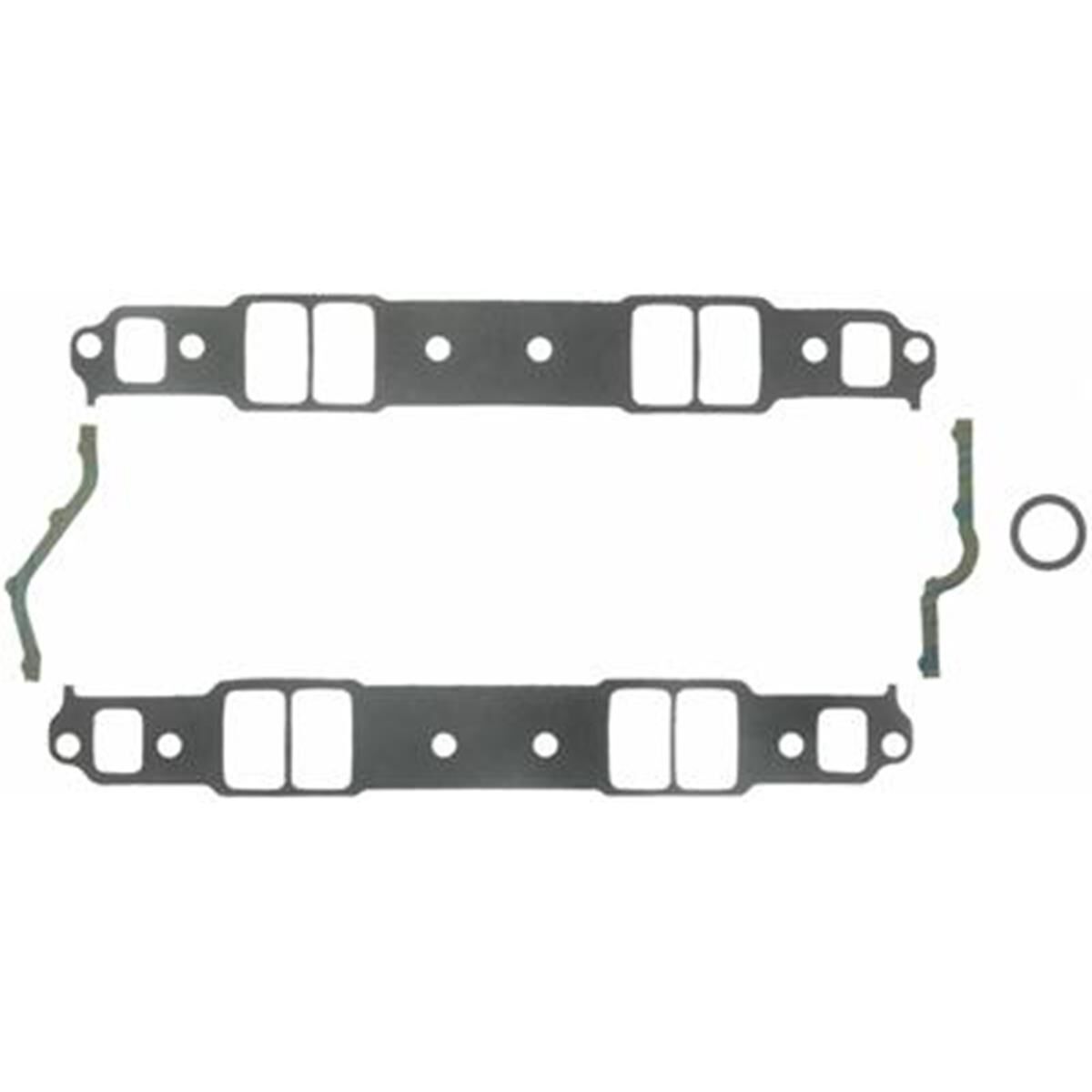 SB CHEV THICK INTAKE GASKET MEDIUM PORT 1.34 X 2.21 .120, , scaau_hi-res
