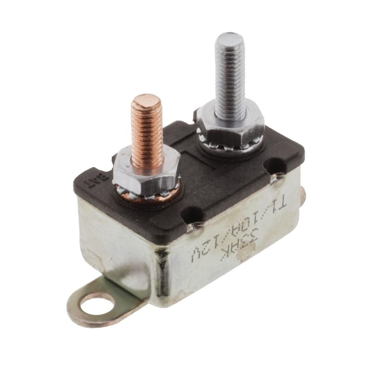 CIRCUIT BREAKER TYPE1 10AMP AUTO RESET METAL BODY - FUSES & CIRCUIT BREAKERS, , scaau_hi-res