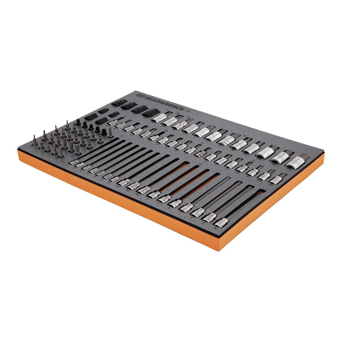 84 PIECE 1/4", 3/8" & 1/2" DRIVE BIT SOCKET EVA TRAY SET, , scaau_hi-res