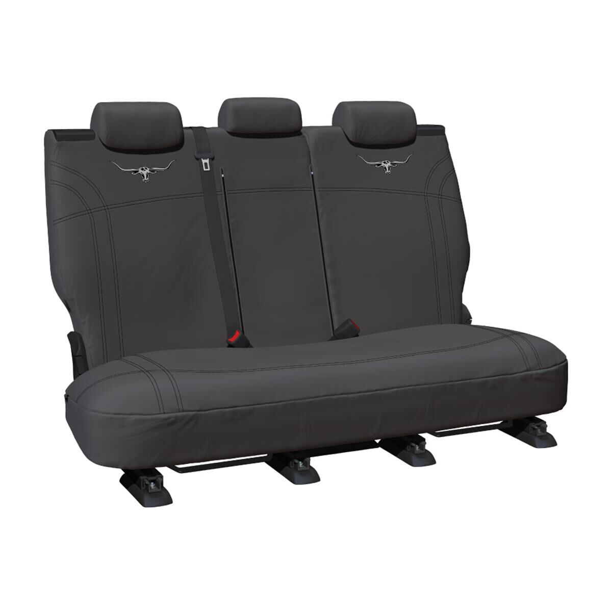 TM RMW CANVAS 2 GREY SEAT COVER, , scaau_hi-res
