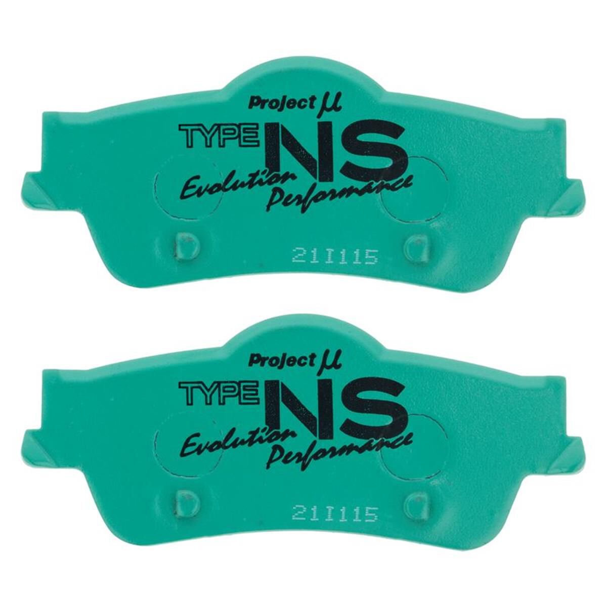 PROJECT MU NS-EP BRAKE PAD SETVE VF COMMODORE (INCL REDLINE)REAR, , scaau_hi-res