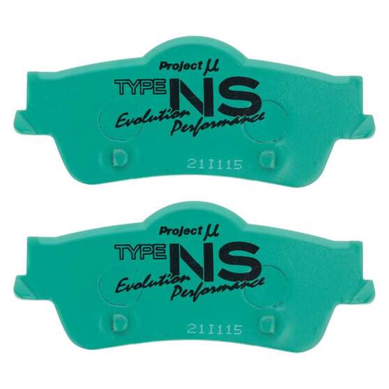 PROJECT MU NS-EP BRAKE PAD SETVE VF COMMODORE (INCL REDLINE)REAR, , scaau_hi-res