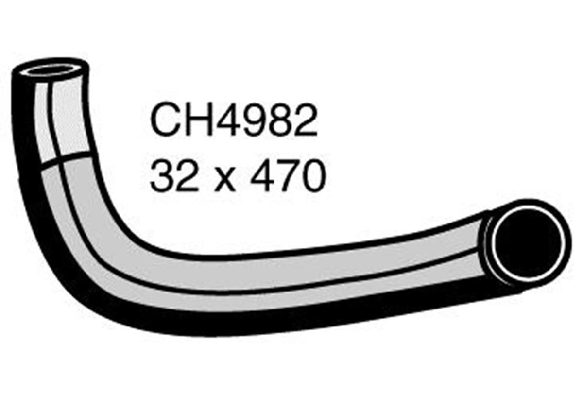Radiator Lower Hose  - MAZDA CX-7 ER - 2.3L I4 Turbo PETROL - Manual & Auto, , scaau_hi-res