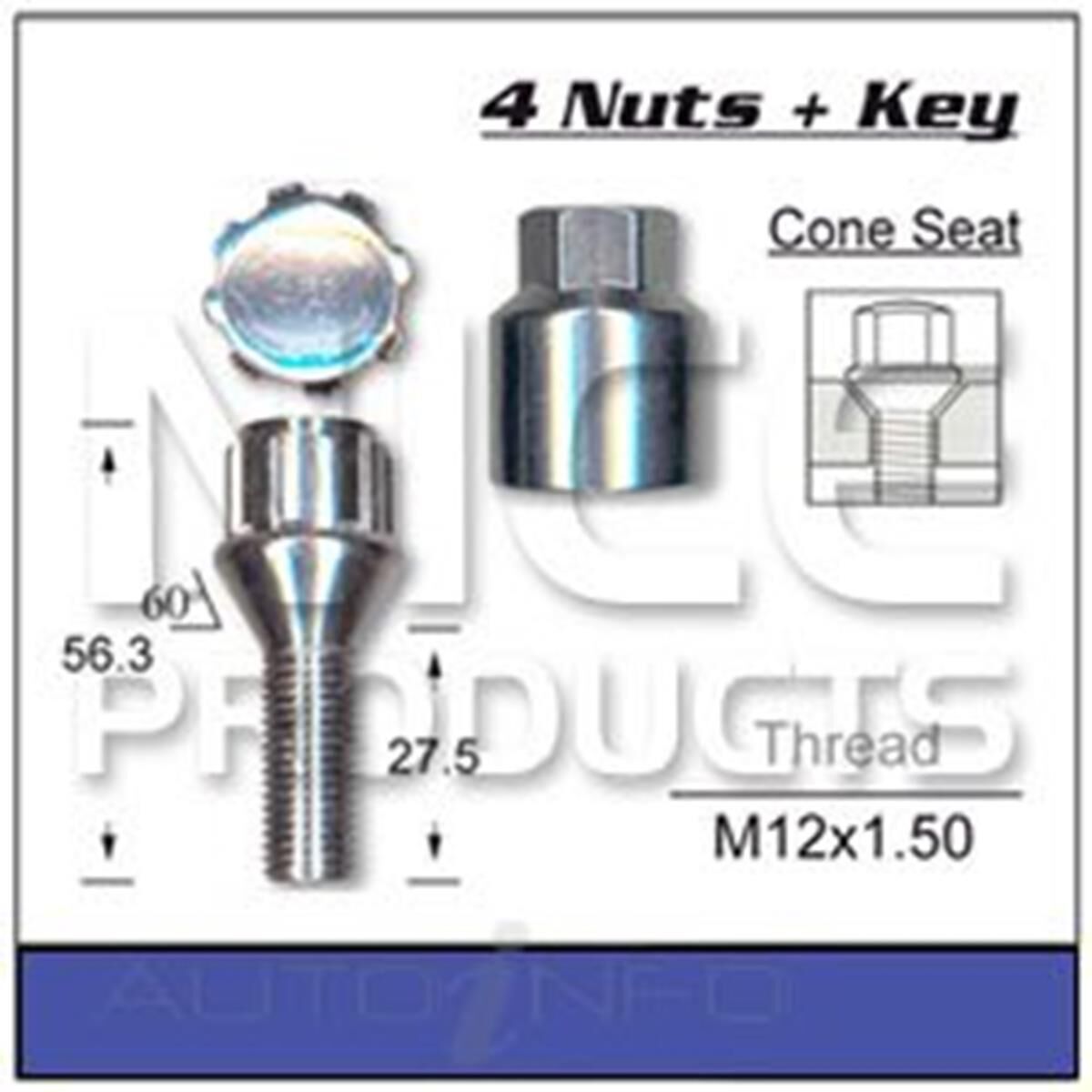 Lock Nuts (set of 4), , scaau_hi-res