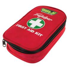 PERSONAL VEHICLE FIRST AID KIT SOFT RED DURABLE CASE, , scaau_hi-res