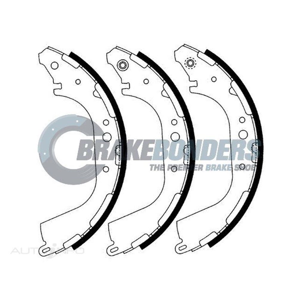 Brake Bonders Brake Shoes N1726 Supercheap Auto