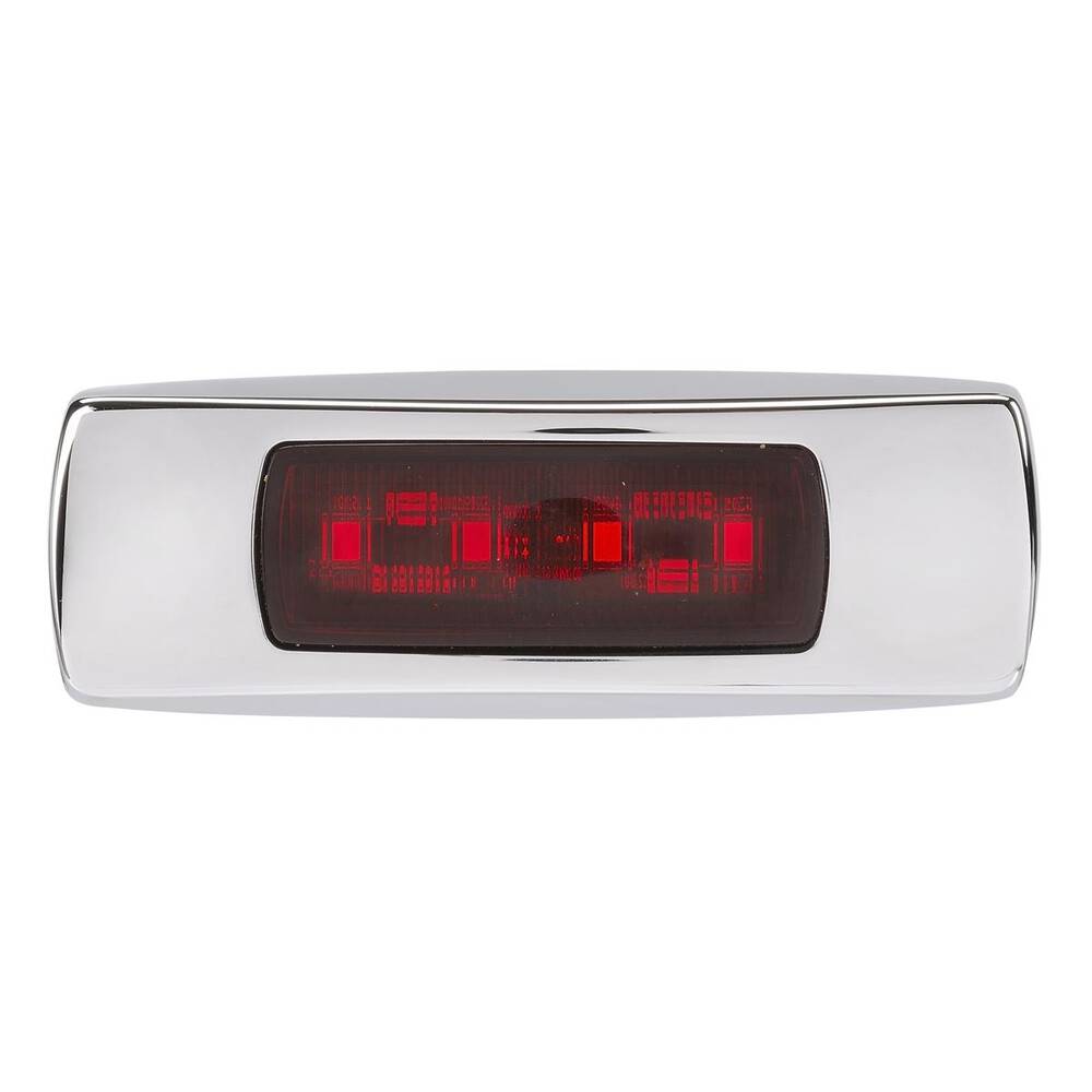 Outline Rear Marker Narva 9-33V LED Rear End Outline Marker Red With 0.5M Cable Chrome ...