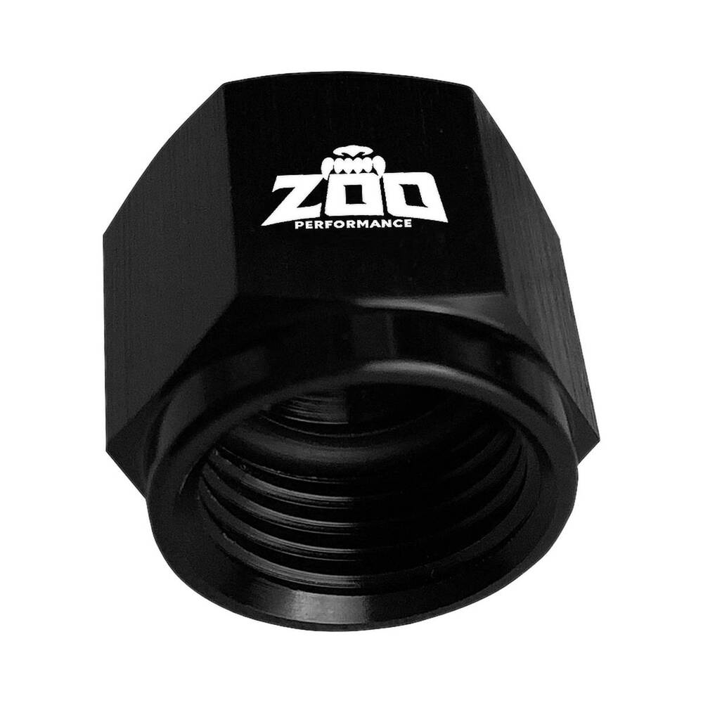 An820 Zoo Performance AN10 Cap With O-Ring - ZOO-AN820-10B | Supercheap Auto