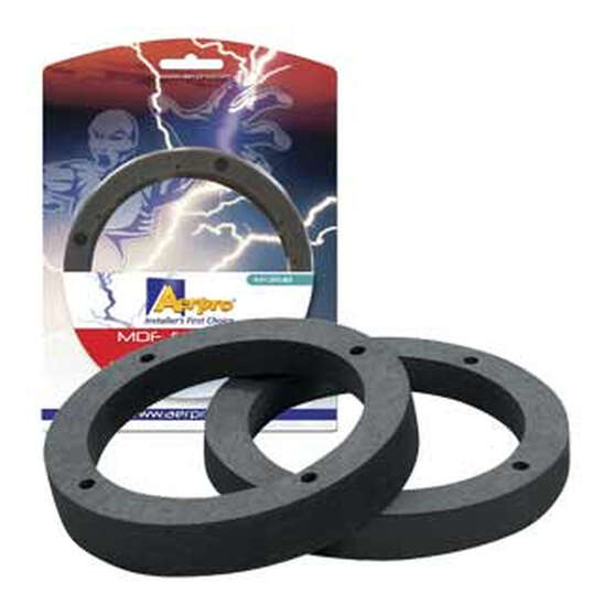 5"- 6"127-152MM MDF SPACERS 16MM BLACK, , scaau_hi-res