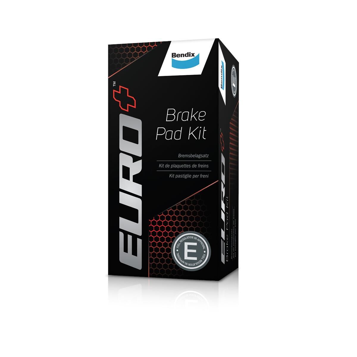 Bendix Euro+ Brake Pads - DB2658EURO+, , scaau_hi-res