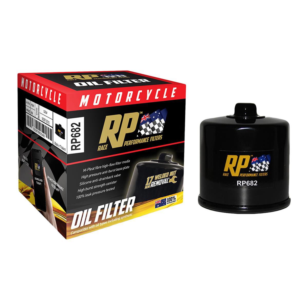 BIKE OIL FILTER RP682, , scaau_hi-res