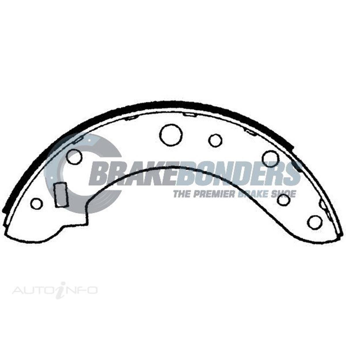 Brake Shoes - Rover 228.6mm, , scaau_hi-res