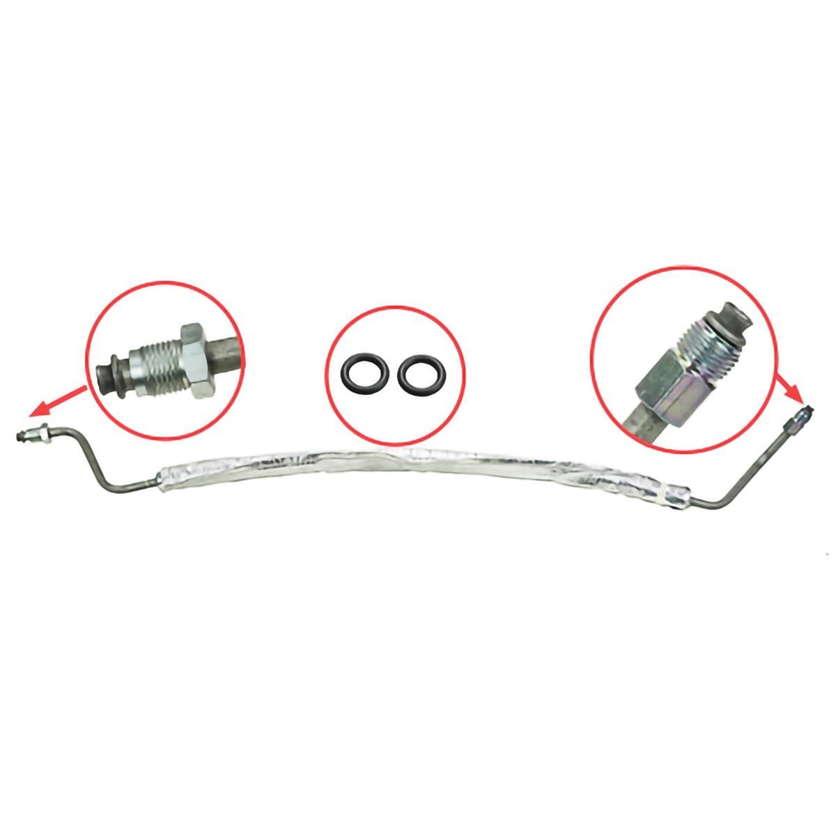 Power Steering Hose - Pressure - Falcon Ute XG (I6), , scaau_hi-res