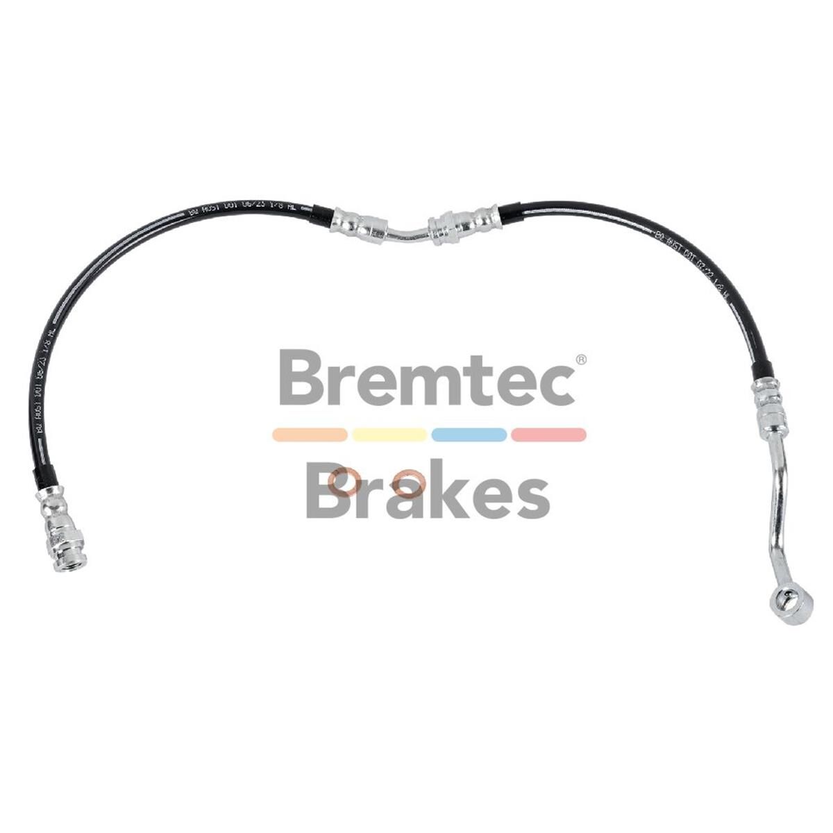 EVOLVE P4X BRAIDED HOSE LHF FORD RANGER PX3 4X2 09/2018- 0 LIFT KIT BLACK, , scaau_hi-res