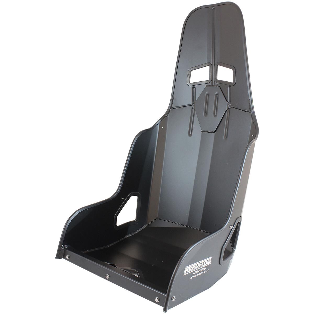 PRO STREET ALUMINIUM RACE SEAT18" HIP WIDTH BLACK FINISH, , scaau_hi-res
