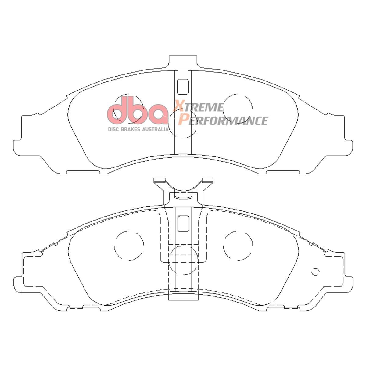 DBA XP PERFORMANCE BRAKE PADS Holden 1997-2006, , scaau_hi-res