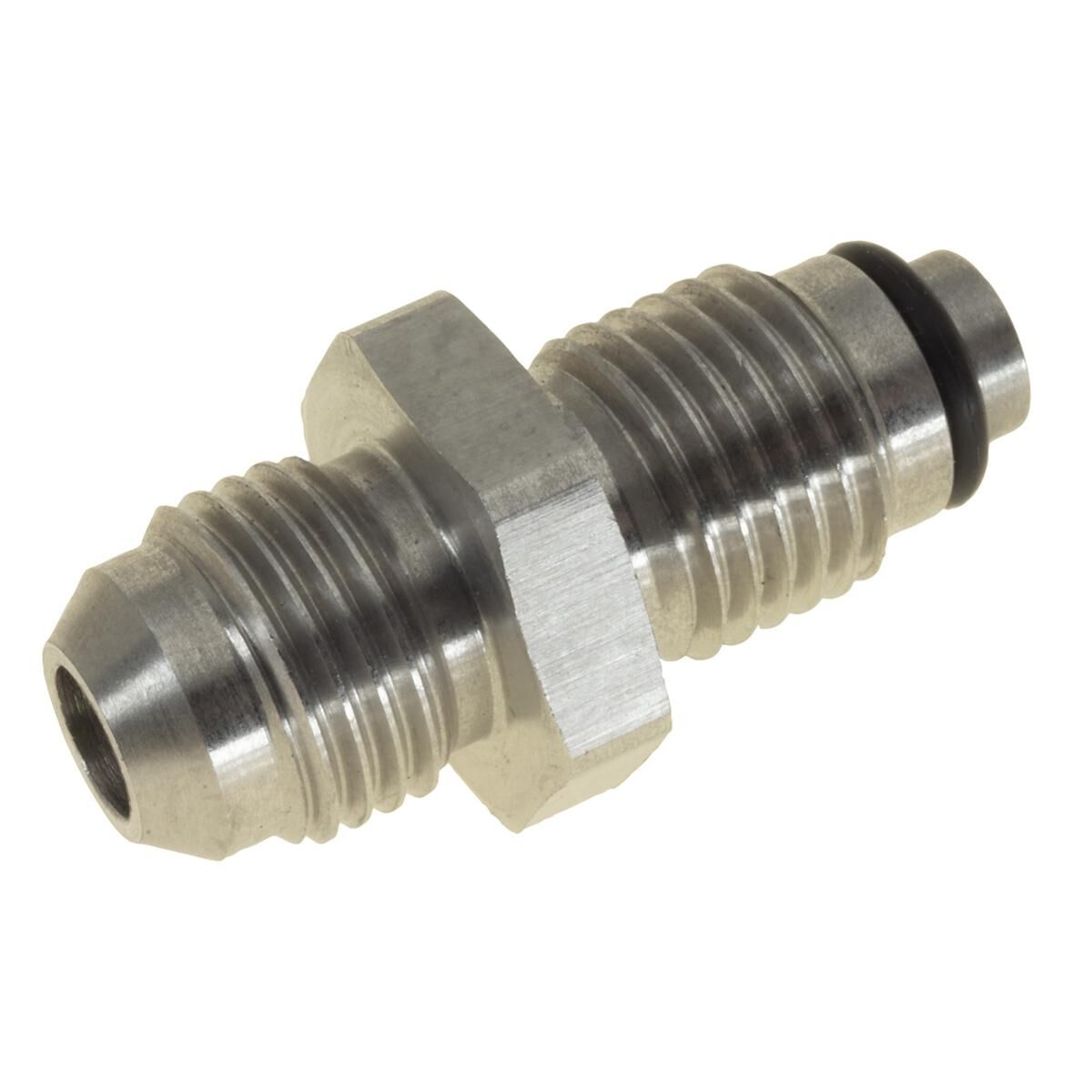 SS M14 X 1.5 O-RING BUMP TUBE TO AN-6 MALE FLARE POWER STEERING ADAPTER, , scaau_hi-res