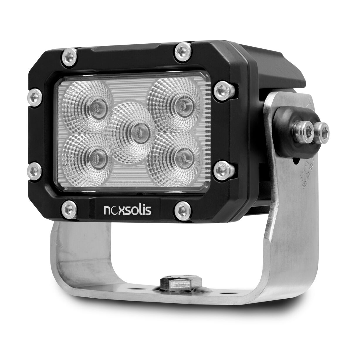 WORK LAMP NOXSOLIS LED 4" X 3" FLOOD BEAM 4,250 LUMEN 12-24V, , scaau_hi-res