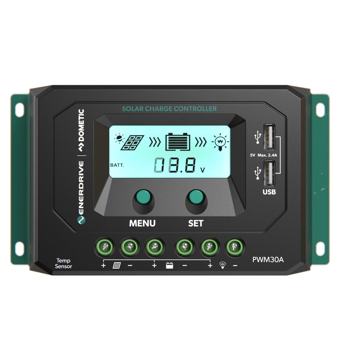 30AMP 12/24 PWM SOLAR CONTROLLER, , scaau_hi-res