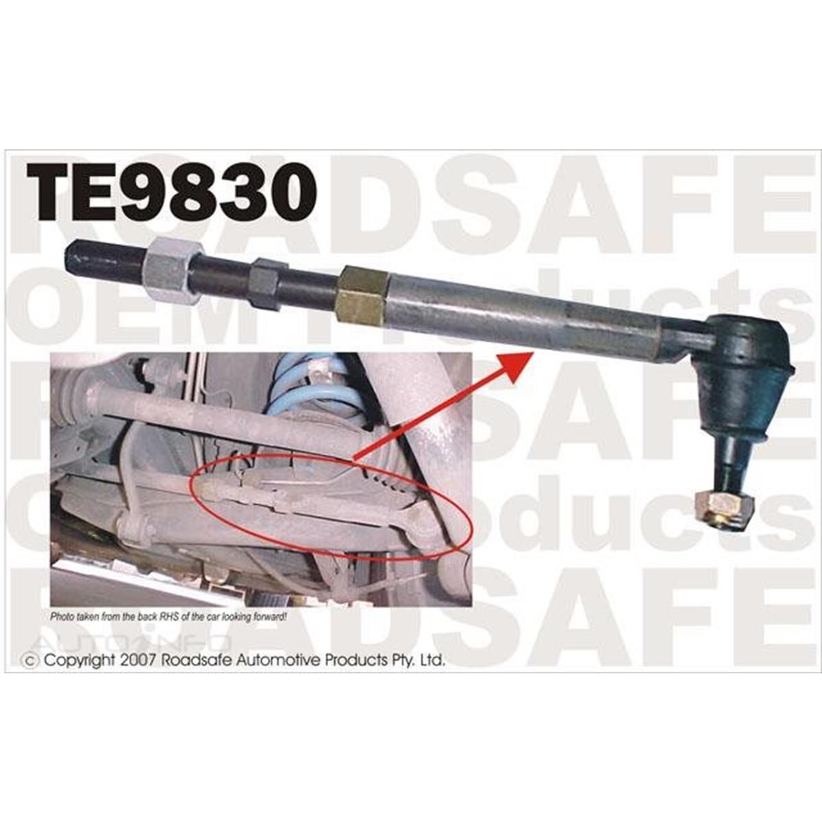 HOLDEN COMMODORE VXII TO VZ IRS REAR TOE ADJUSTER END, , scaau_hi-res