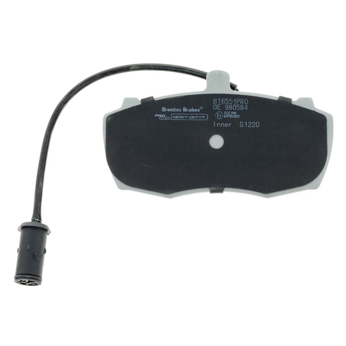 PRO-LINE HD CERAMIC+ PADSLTI 2.5L 2016- FRONT WITH SENS ZERO DUST, , scaau_hi-res