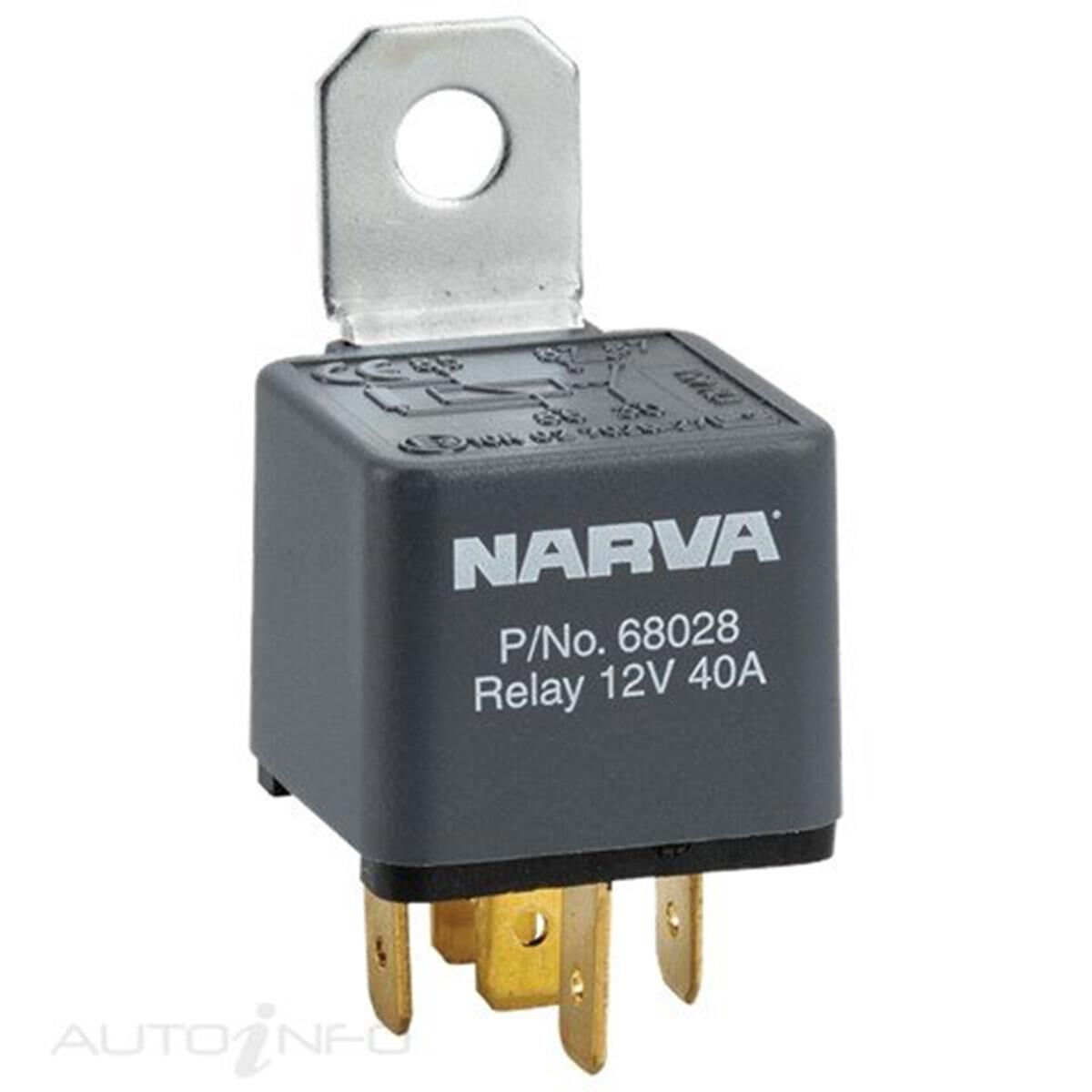 RELAY 12V 5PIN 30A BL PACK, , scaau_hi-res
