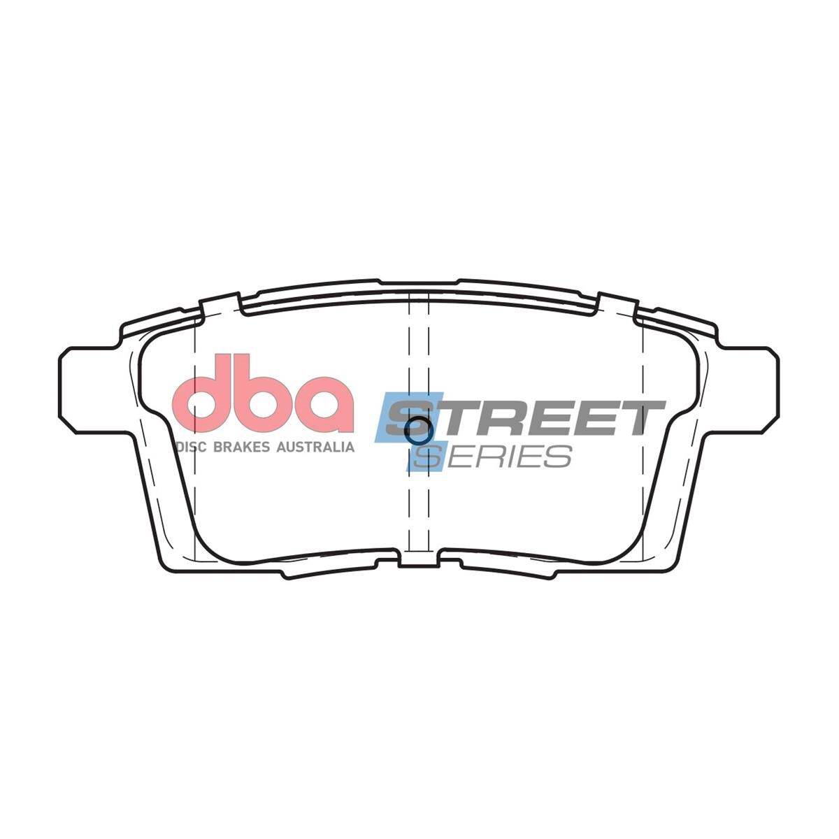 DBA SS STREET SERIES BRAKE PADS [ Mazda CX-7 & CX-9 2006-2014 R ], , scaau_hi-res