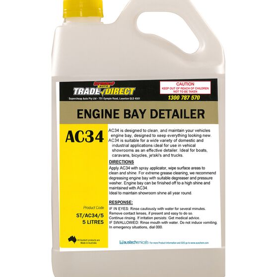 Engine Bay Detailer - 5L Bottle, , scaau_hi-res