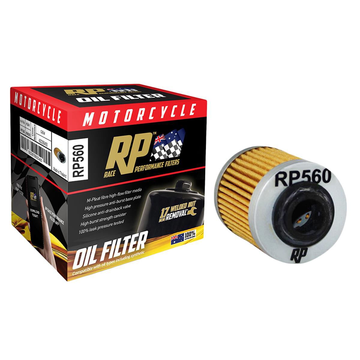 BIKE OIL FILTER RP560, , scaau_hi-res