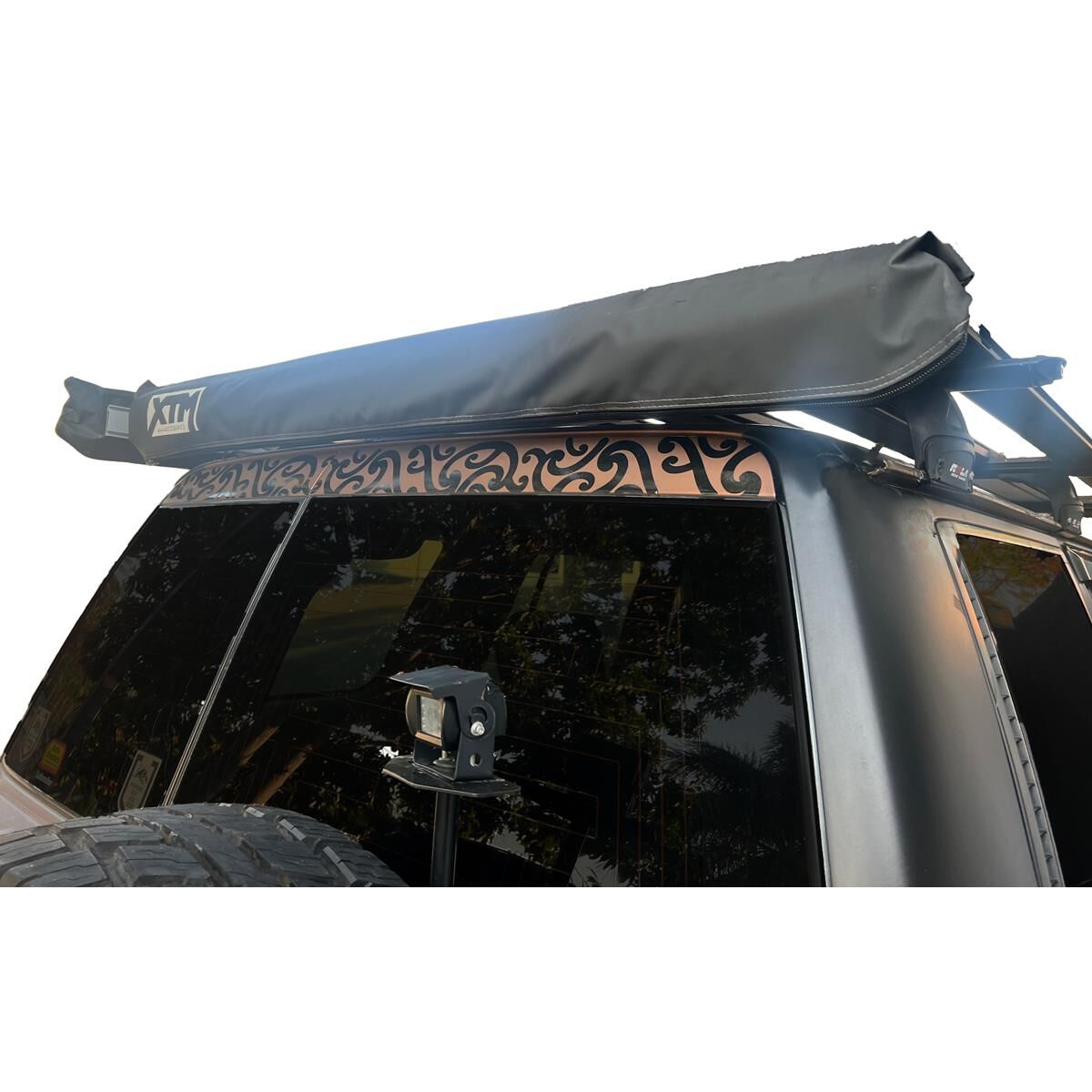 COMPUTER CUT BLACK VINYL - TRIBAL FEMININE TATTOO DESIGN, , scaau_hi-res