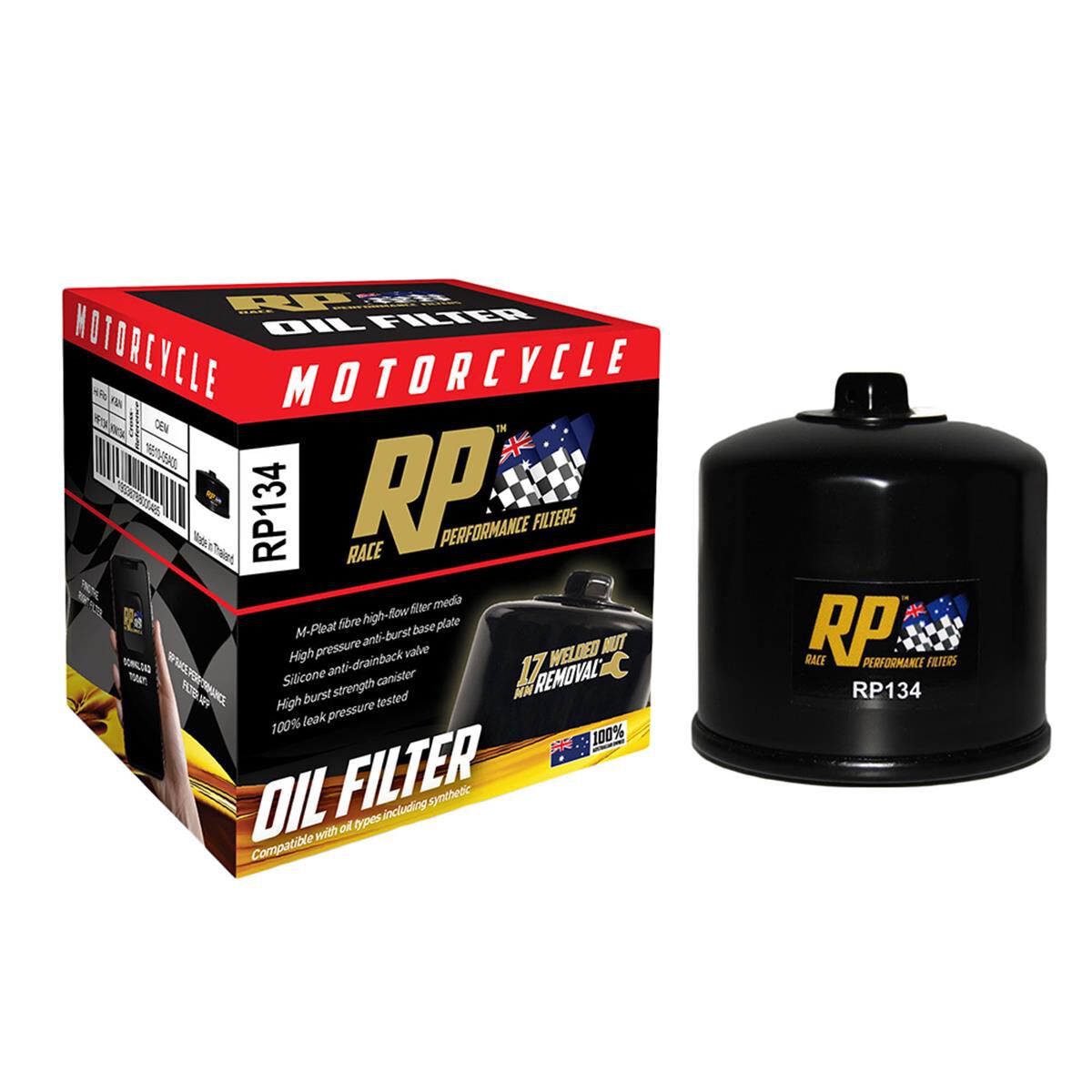 BIKE OIL FILTER RP134, , scaau_hi-res
