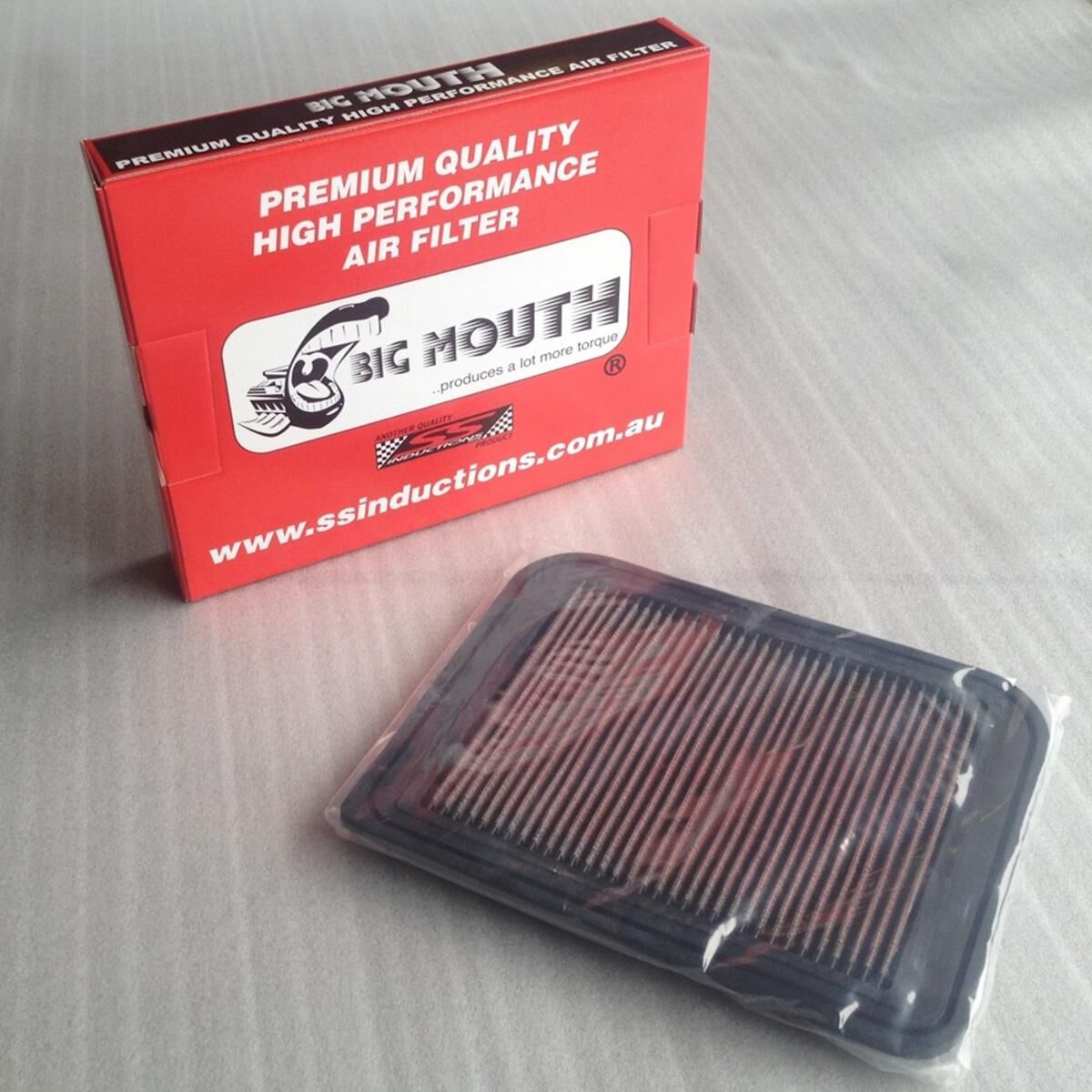 BIG MOUTH & PANEL FILTER COMBO FORD FG 6CYL, , scaau_hi-res