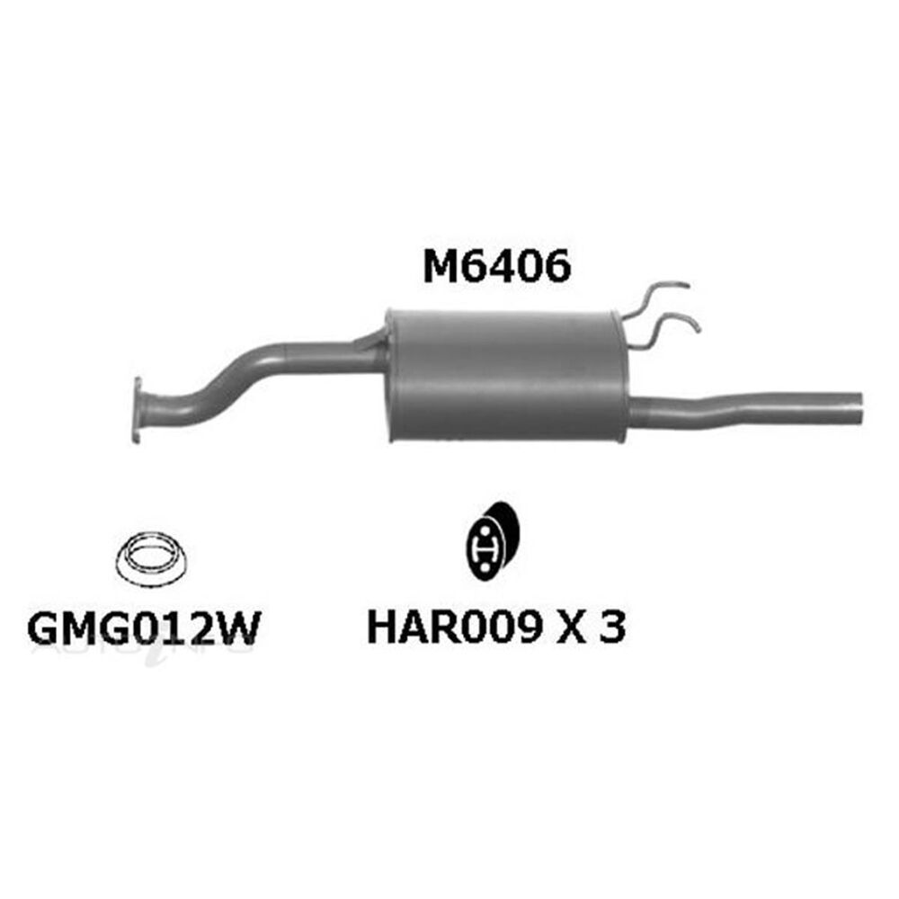Redback Muffler M6406 Supercheap Auto