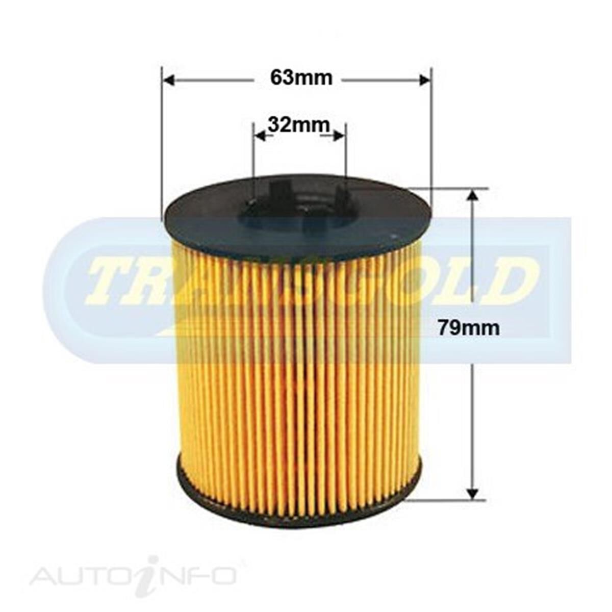 Transgold Oil Filter CF2591