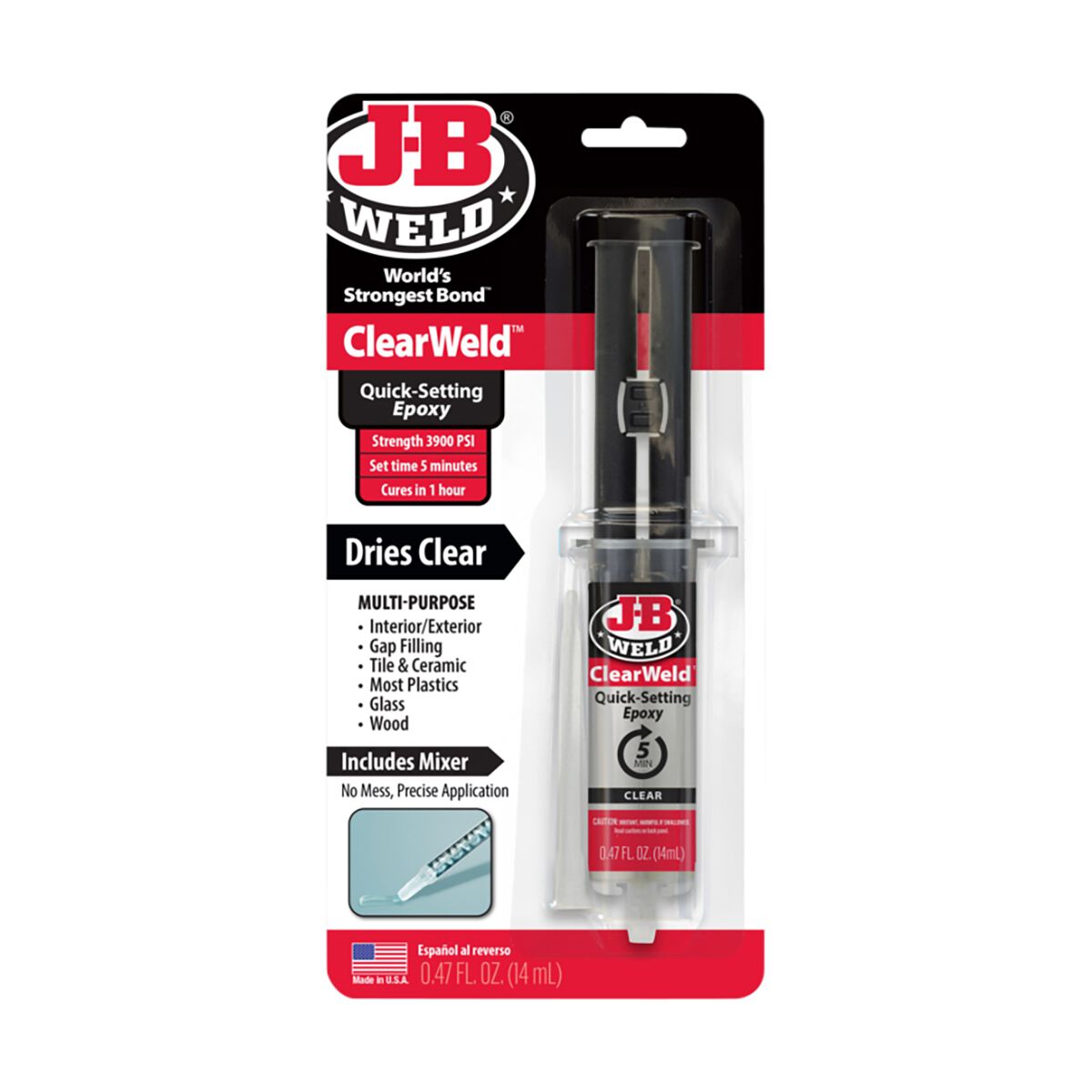 JB WELD CLEARWELD 14ML, , scaau_hi-res
