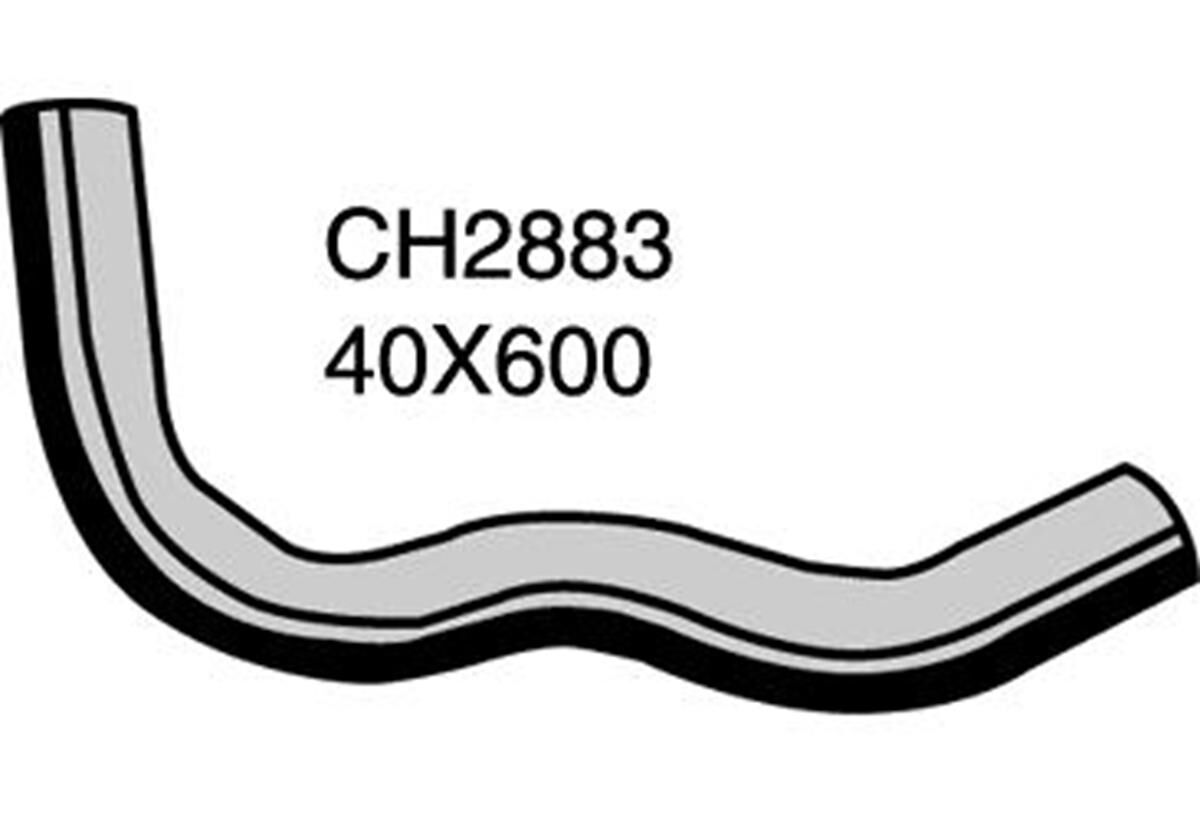 Radiator Lower Hose  - MAZDA T3500 . - 3.5L I4  DIESEL - Manual & Auto, , scaau_hi-res