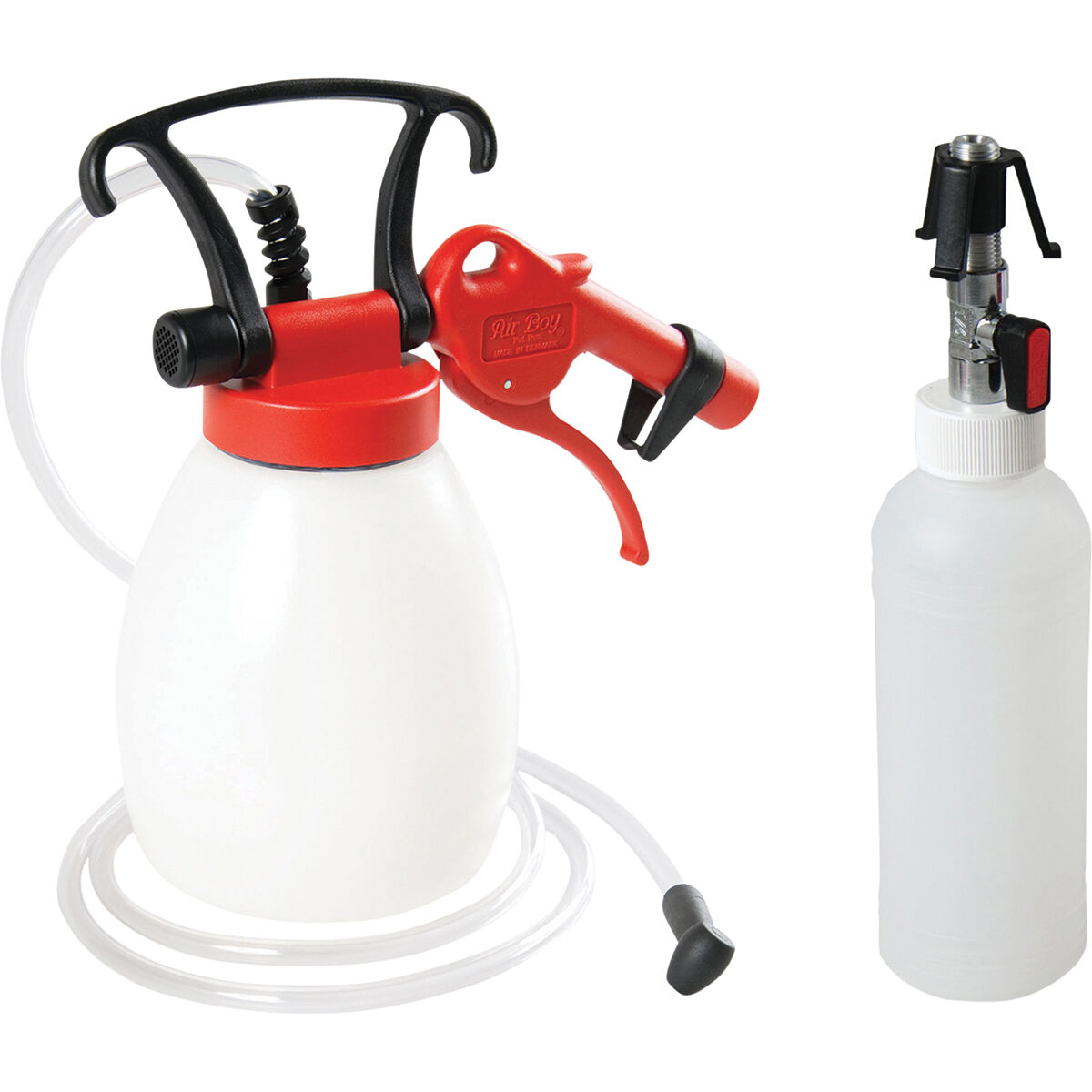 Air Boy Brake Bleeder with Refill Bottle 124143100VP Supercheap Auto