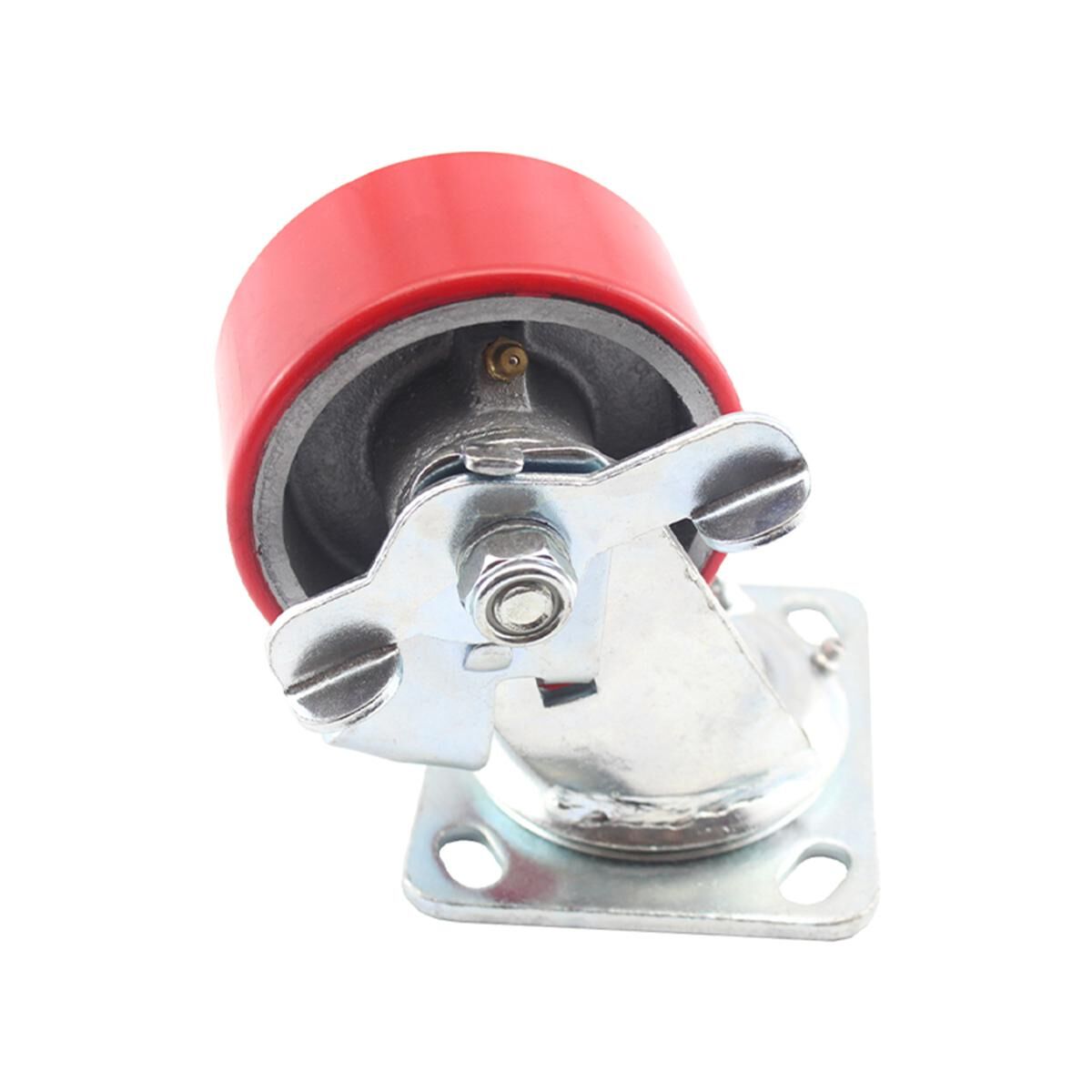 Sunrise Casters 4" H/Duty Swivel Braked, , scaau_hi-res