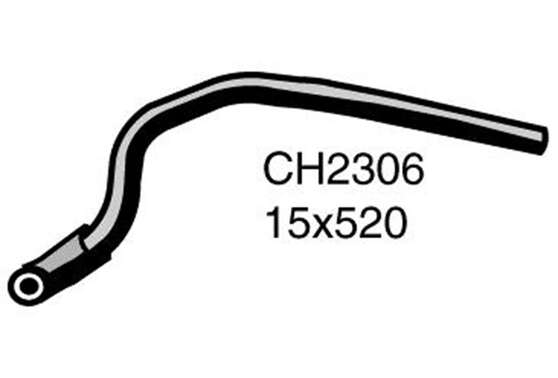 Heater Hose  - NISSAN PATROL GU - 2.8L I6 Turbo DIESEL - Manual & Auto, , scaau_hi-res