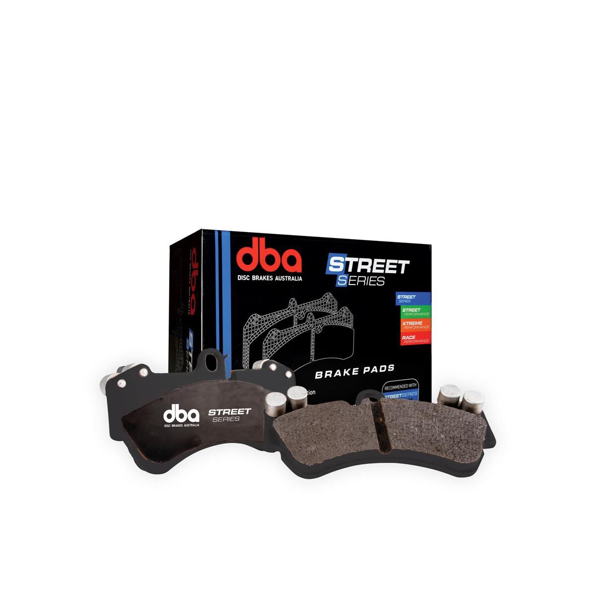 DBA SS STREET SERIES BRAKE PADS [ Ford / Mercedes Brembo 2004 - on F ], , scaau_hi-res